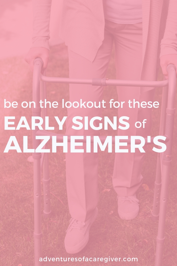 The early signs of Alzheimer's can be hard to detect. What should you look for?