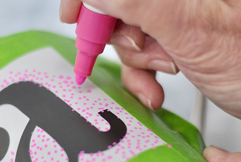 DIY Sharpie Mug craft painting