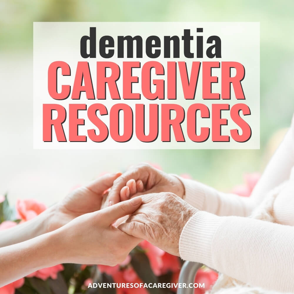 Resources list for dementia caregivers